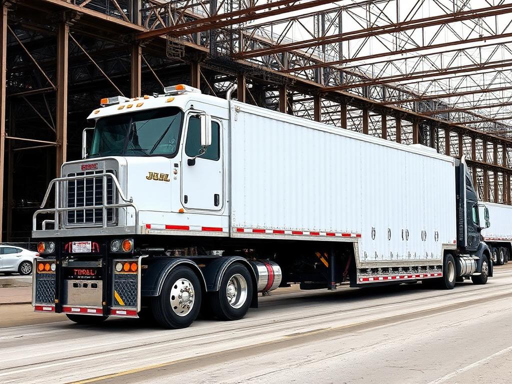 Camion porte-char