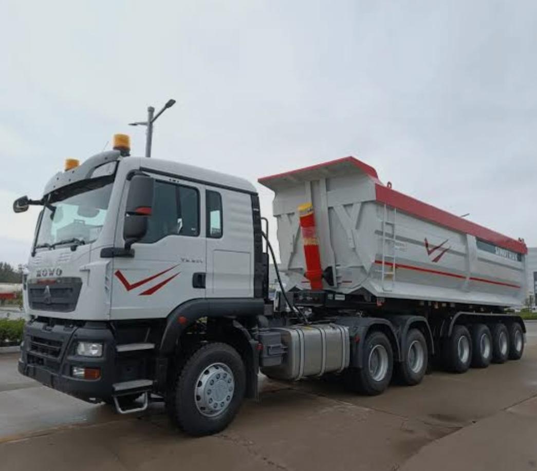 Camion semi-remorque